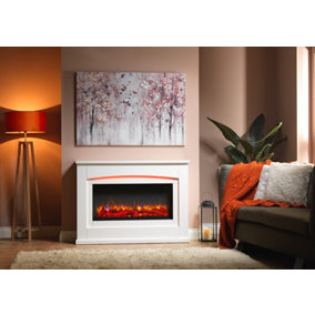 Danby Electric Fireplace Suite