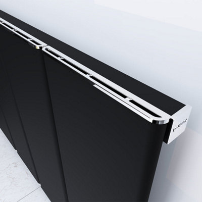 Dane London Verona Vertical Aluminium Designer Radiator 1800 x 608mm ...