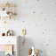 Danish Pastel Irregular Polka Dot Wall Stickers