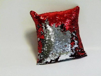 Danni Sequin Scatter Cushion Cover Red DIY at B Q