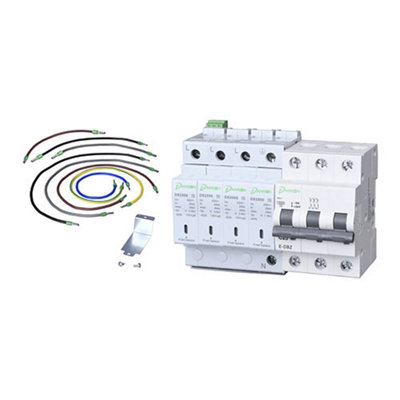 Danson SPDKIT3C 125A T2 SURGE PROTECTION DEVICE KIT USE WITH 3P INCOMER, INCLUDE DSY253N6R, 125A SINGLR MODUL