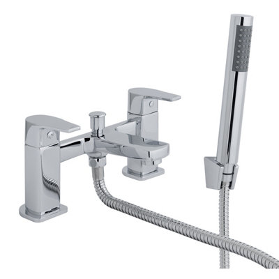 Danube Bath Shower Mixer Tap Chrome