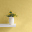 Darcy James Yellow Texture Shimmer effect Embossed Wallpaper