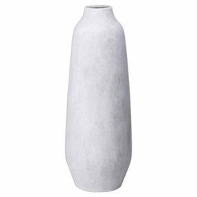 Darcy Ople Large Tall Vase - Ceramic - L14 x W14 x H41 cm - Stone