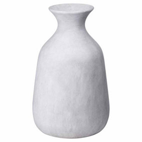 Darcy Ople Vase - Ceramic - L33 x W33 x H39 cm - Stone