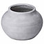 Darcy Planter - Ceramic - L26 x W26 x H20 cm - Stone