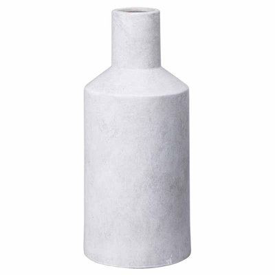 Darcy Sutra Vase - Ceramic - L13 x W13 x H35 cm - Stone