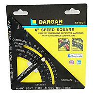 Dargan 6 Inch 150mm Carpenters Speed Roofers Square Roofing Angle Tool CT40/DT