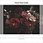 Dark Floral Bouquet Mural In Pink And Red (350cm x 240cm)