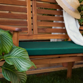 Dark Green Garden Bench Seat Cushion Non Slip Comfortable Patio Bench Cushions Swing Cushions