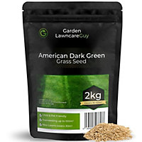 Dark Green Grass Seed - 2kg Lawn Seed (30-100m²)