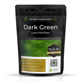 Dark Green Lawn Fertiliser - Autumn Winter - 2.5kg (100m²)