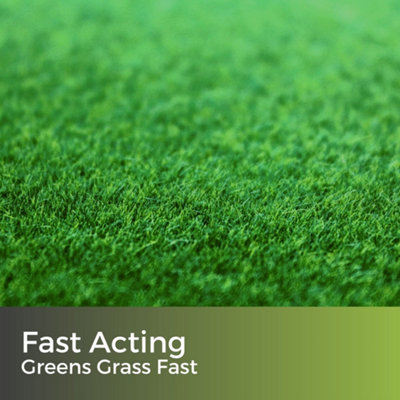 Dark Green Lawn Fertiliser - Spring Summer - 4.7kg (190m²)