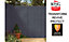 Dark Grey Fence and Shed Paint for all exterior woods 5L