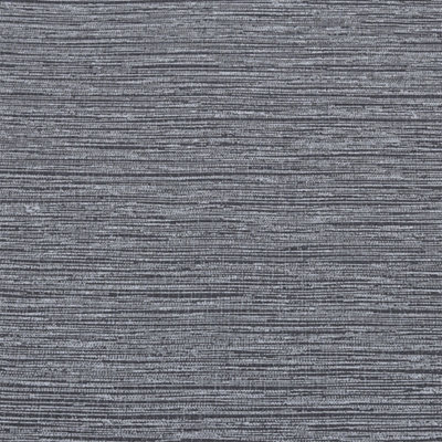 Dark Grey Linen Tuxture Wallpaper Plain Effect Wall Paper Roll 5.3m²