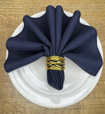 Dark Navy Napkins 38cm x 38cm (15 x 15)