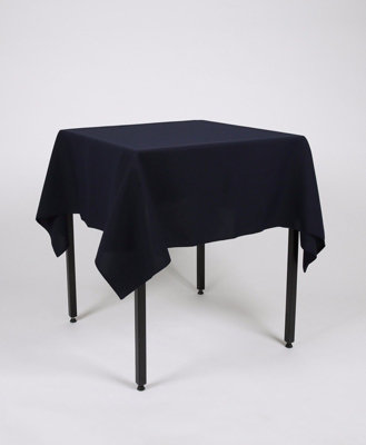 Dark Navy Square Tablecloth 121cm x 121cm (48" x 48")