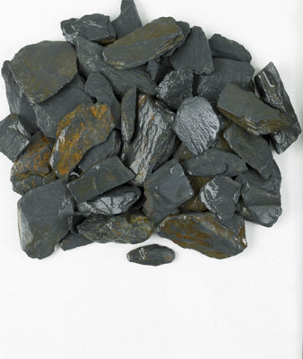 Dark Slate Chippings 40mm - 50 Bags (1000kg) - 3