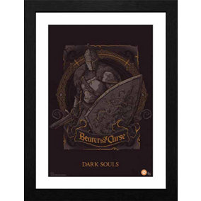 Dark Souls Bearer of the Curse 30 x 40cm Framed Collector Print