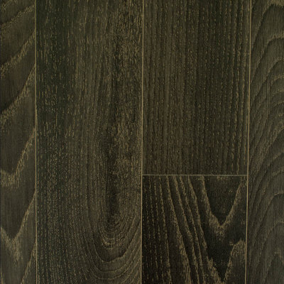 Dark Wood Effect Anti-Slip Vinyl Flooring for Living Room, Kitchen & Dining Room 4m X 3m (12m²)