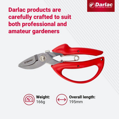 Darlac Cut-n-Hold Bypass Secateurs, DP736