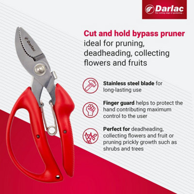 Darlac Cut-n-Hold Bypass Secateurs, DP736
