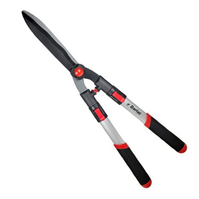 Darlac DP810 Telescopic Flip Lok Hedge Shears Garden Tree Pruner Lightweight