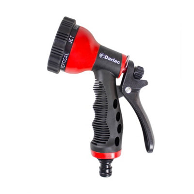 Darlac Standard Multipattern Hose Pipe Spray Gun, DW360N, Water Sprayer Garden