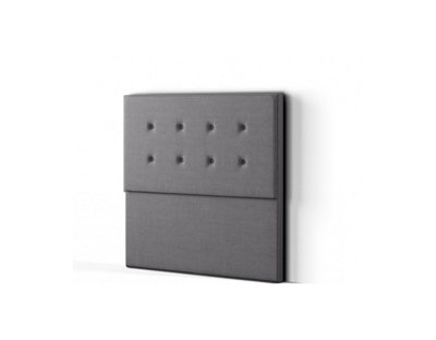 Darlington Headboard Floor Standing Matching Buttons Super King Linen