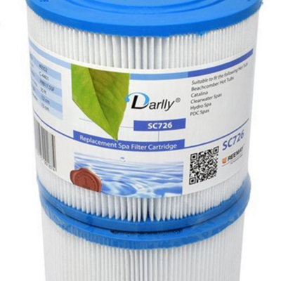Pré-filtre Darlly SC778 - Pour Spa, Prolonge La Durée De Vie Du Filtre