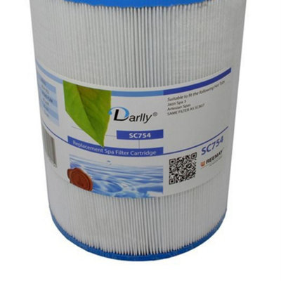 Darlly SC754 Spa Cartridge Filter PAS40F2M 6CH352 60355