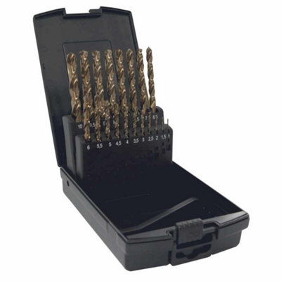 DART 19 Piece HSS TiN Coated Twist Drill Set