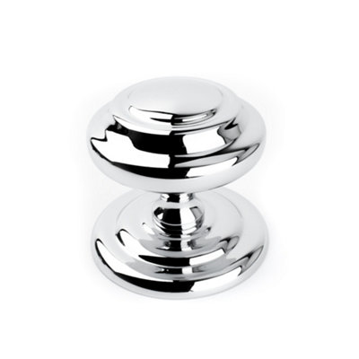 Dart Centre Door Knob - Polished Chrome Price Comparisons | Compare The Build