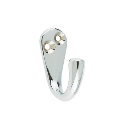 Dart Robe Hook (44mm) - Polished Chrome