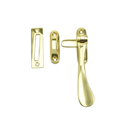 Dart Victorian Spoon Brass Window Fastener With Hook & Mortice Plate ...
