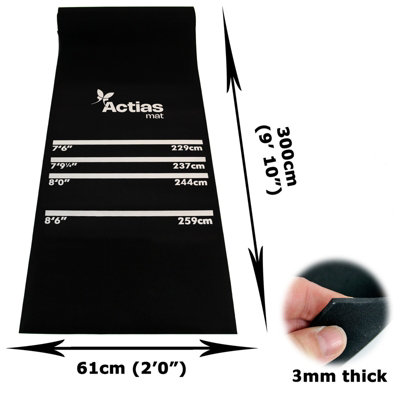 Darts Mat Rubber Professional Heavy Duty New for Pub/Club/Home Oche - 3