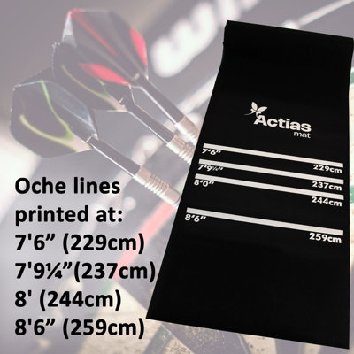 Darts Mat Rubber Professional Heavy Duty New for Pub/Club/Home Oche - 5