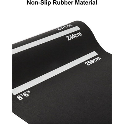 Darts Mat with 4 Throwing Distances Dart Board Mat 300cm x 62cm Non ...