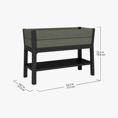 Darwin Elevated Garden Bed - Green