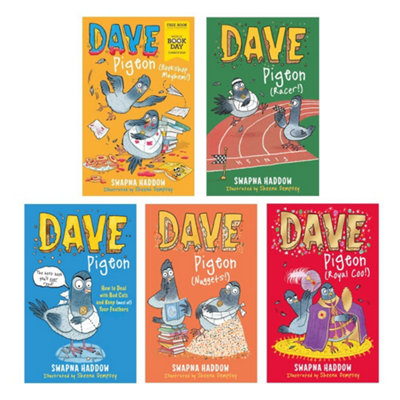 Dave Pigeon Series with World Book Day 2023: 5 Books Collection Set ...