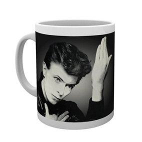David Bowie Heroes Mug Grey/Black (One Size)