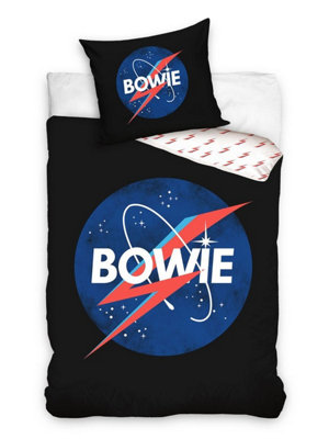 David Bowie Single 100% Cotton Duvet Cover - European Size