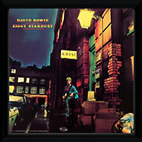 David Bowie Ziggy Stardust 30 x 30cm Framed Collector Print