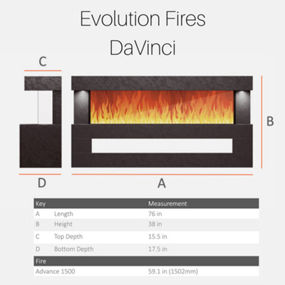 DaVinci Grey Stone Effect Electic Suite