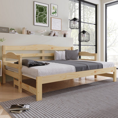 Futon daybed on sale with trundle