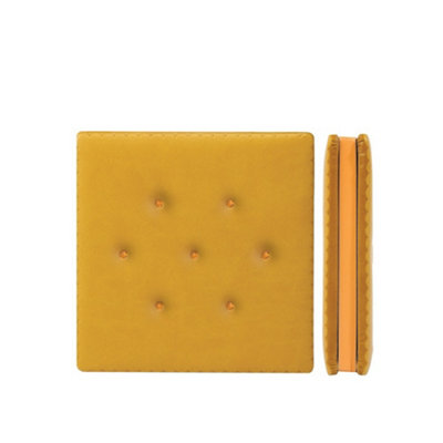 Daycraft Cookie Bookie Square Notebook, 12.5 cm x 12.5.cms, Cheese Cracker