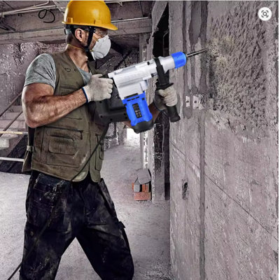 DayPlus 1500W SDS Plus Rotary Hammer Drill Heavy Duty Corded with ...