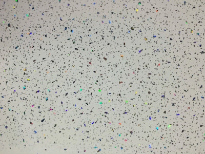 DBS Bathrooms White Sparkle Shower Wall Panel PVC 1m x 2.4m