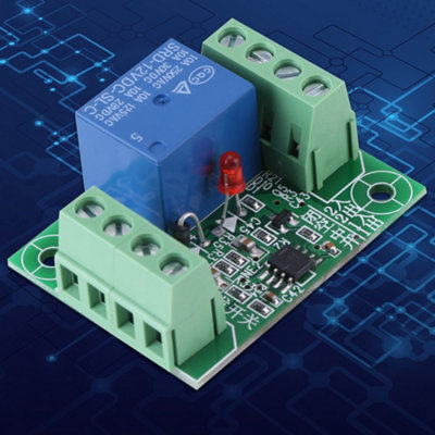 DC 12V Single Channel Bistable Circuit Trigger Switch Relay Control Module