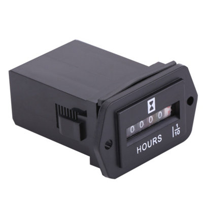 DC 6-80V Mechanical Hour Meter for Diesel and Gasoline Engines ...